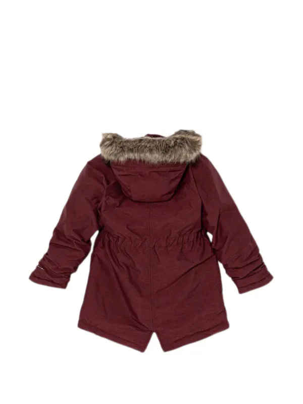 Columbia エコファー フーデッドジャケット | レッド | FARFETCH JP