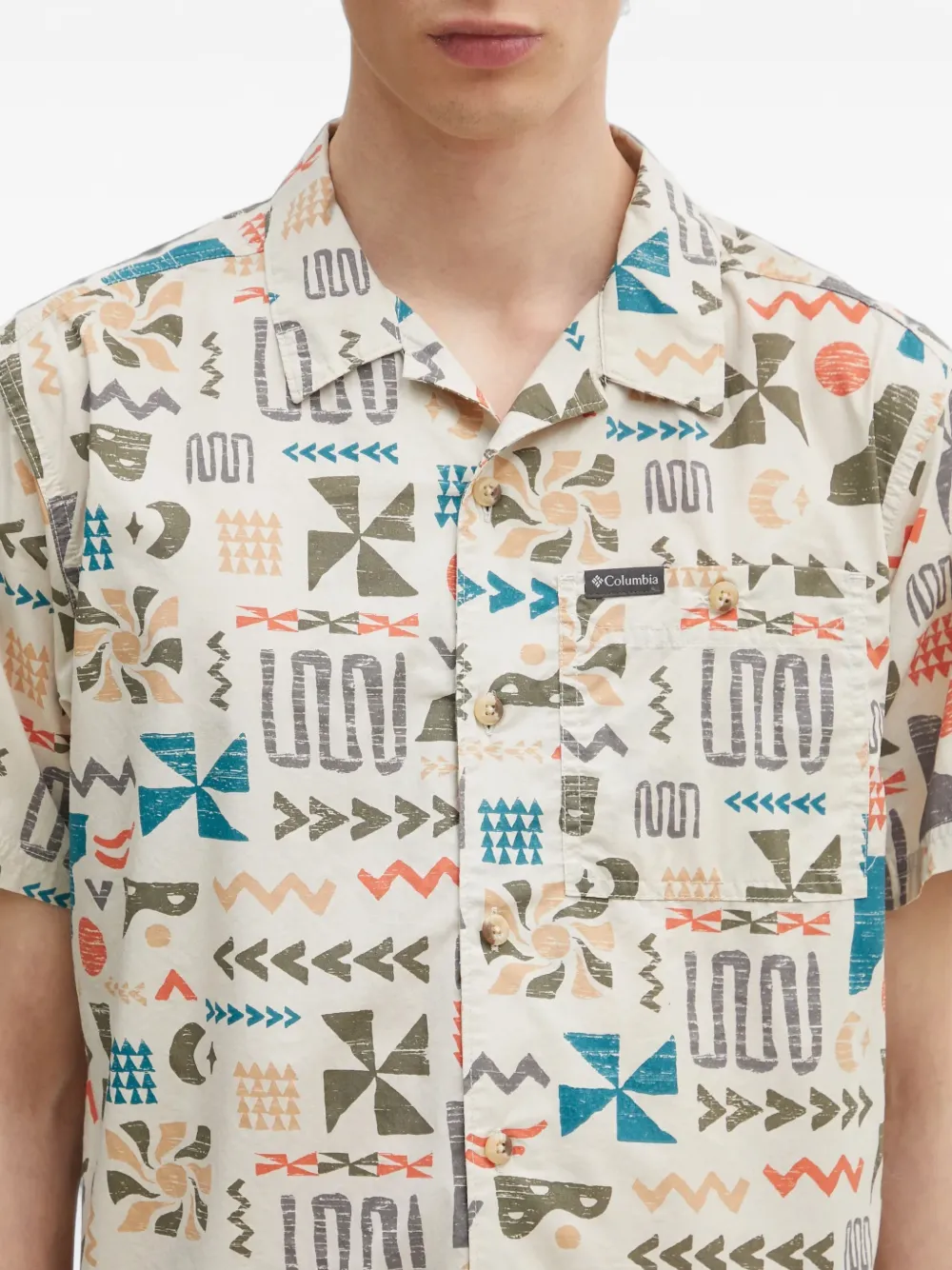 Columbia Pine Canyon™ patterned short-sleeve shirt Beige