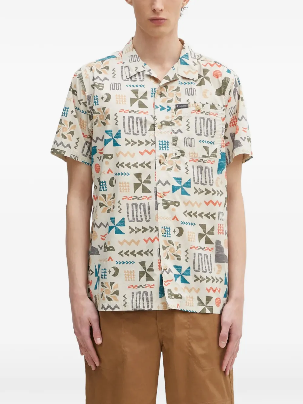 Columbia Pine Canyon™ patterned short-sleeve shirt
