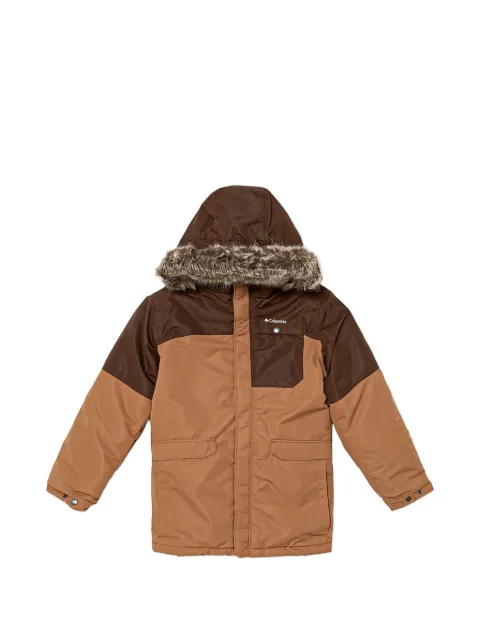 Columbia logo-detail hooded jacket