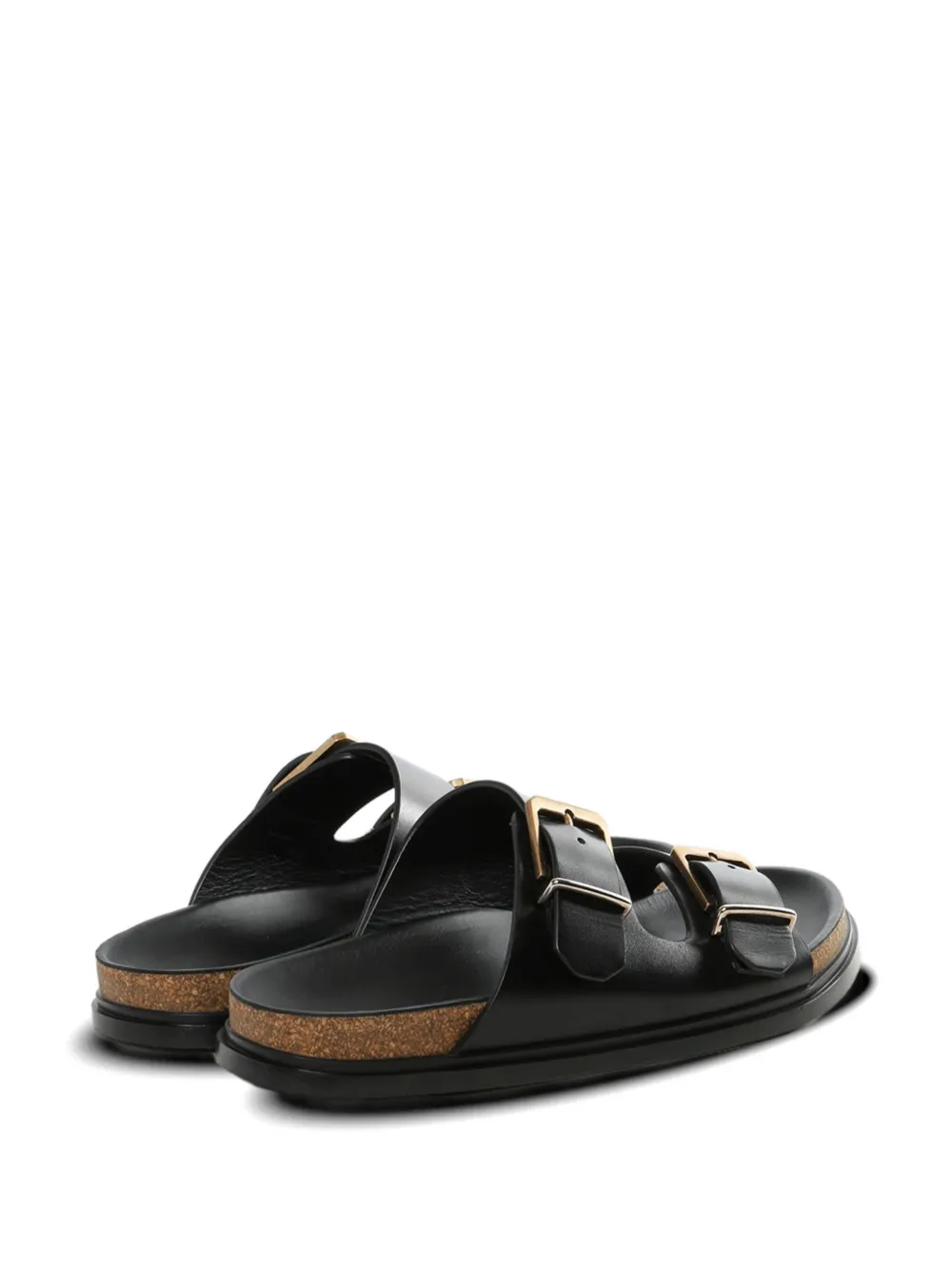 The Row Sandalen met gesp Zwart