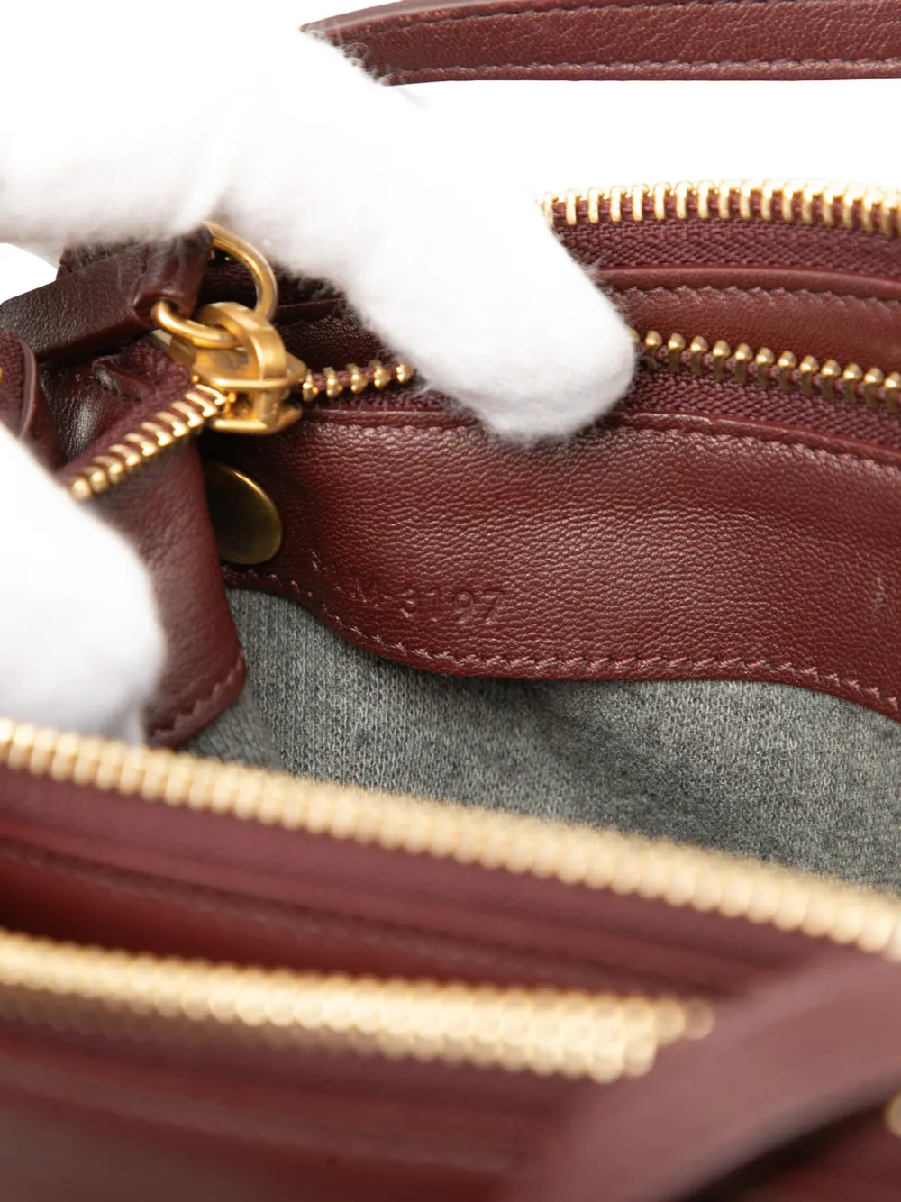 2017 Small Lambskin Trio Crossbody Bag