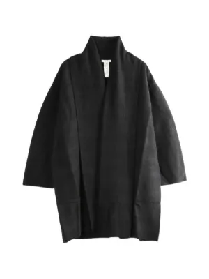 Rick Owens Robe フーデッド ロングカーディガン | ブラック | FARFETCH JP