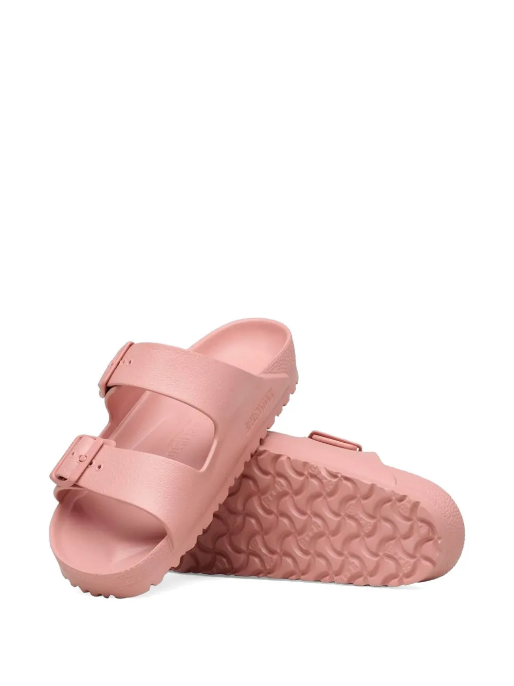 Birkenstock Arizona slippers met gesp Roze