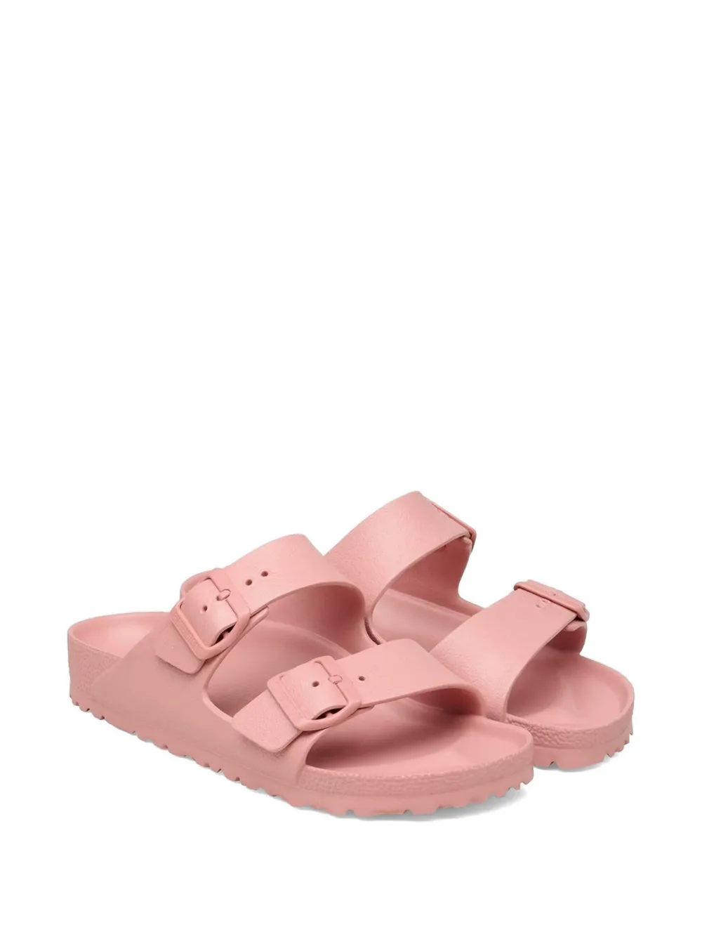 Birkenstock Arizona slippers met gesp Roze