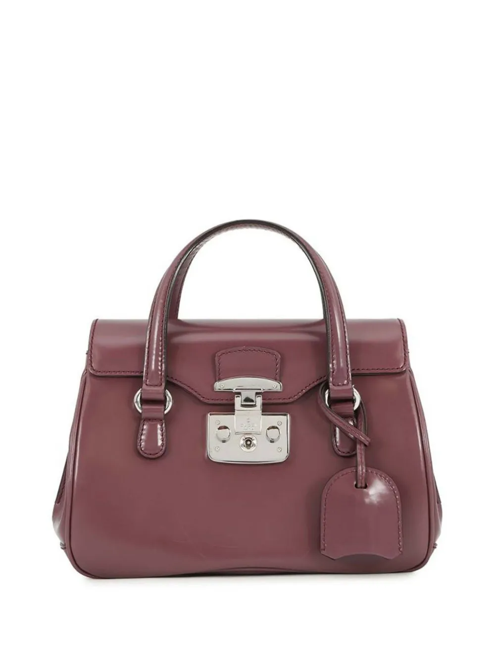 Gucci Pre-Owned 2000-2015 Smooth Calfskin Lady Lock handbag - Viola