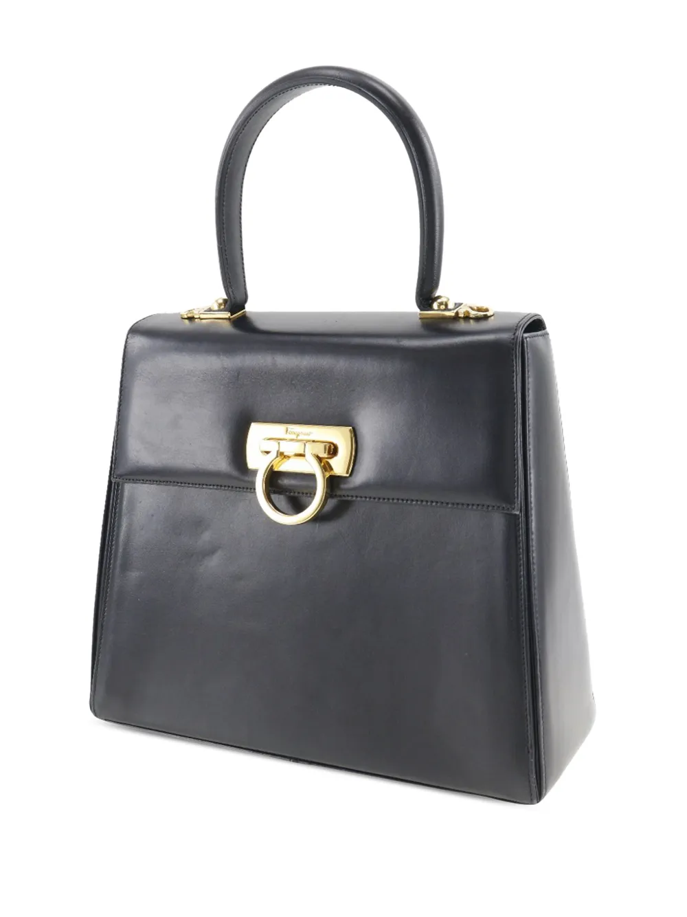 2000-2020 Leather Gancini Iconic Top Handle Bag Handbag