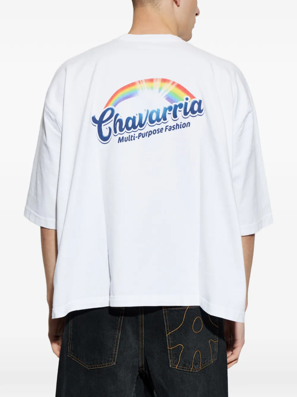 Willy Chavarria Multifunctioneel T-shirt Wit