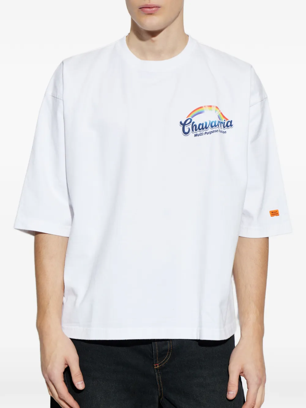  Willy Chavarria Multi-purpose T-shirt - White 