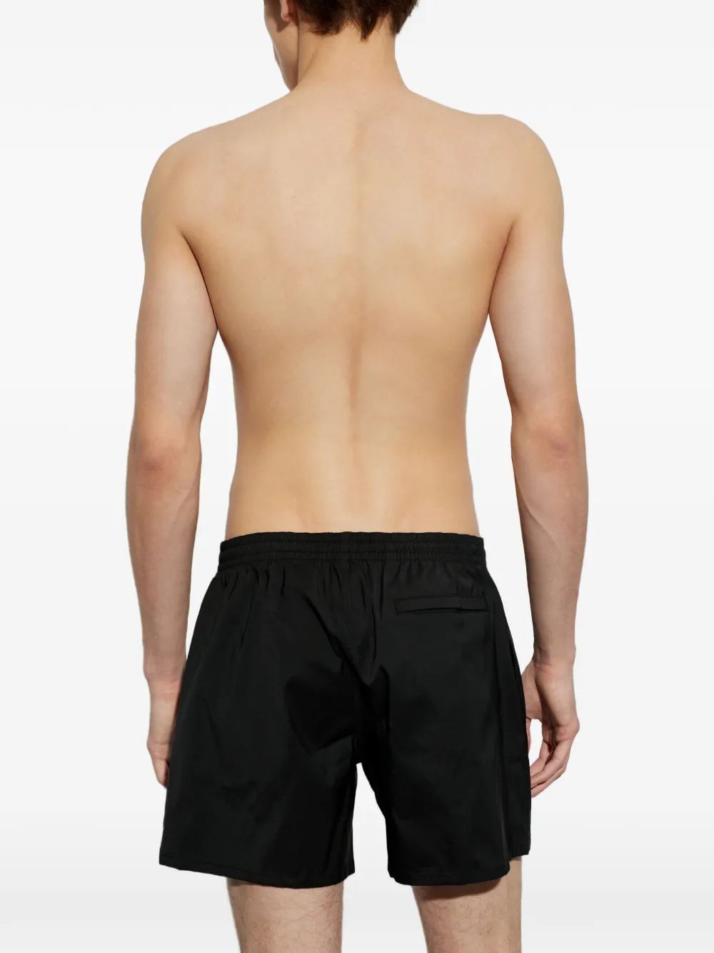  Balmain Logo Swim Shorts - Black 