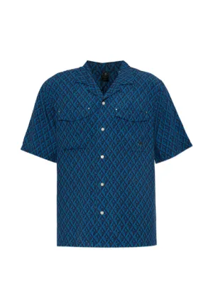 Moose Knuckles The Bay Buttoned Patterned Shirt | Green | FARFETCH