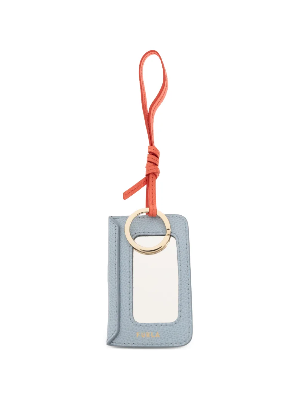 Furla leather bag charm - Blue