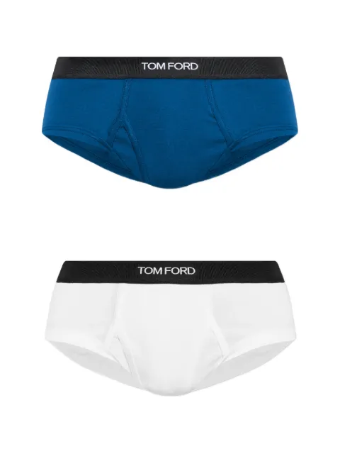 TOM FORD logo-waistband briefs (set of two)