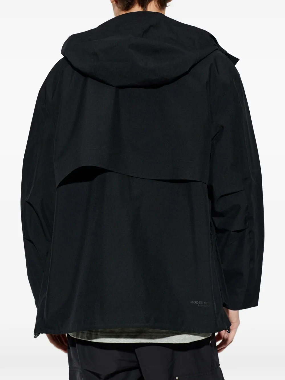 Moose Knuckles Jack met capuchon Zwart