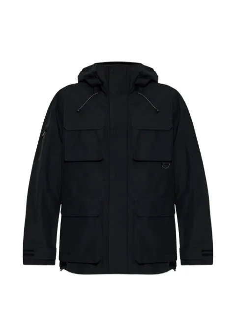 Moose Knuckles multi-pocket hooded jacket