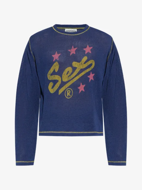 CARNE BOLLENTE Spell It Out sweater
