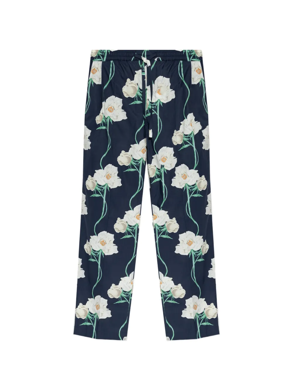 Kenzo floral-print trousers - Blu