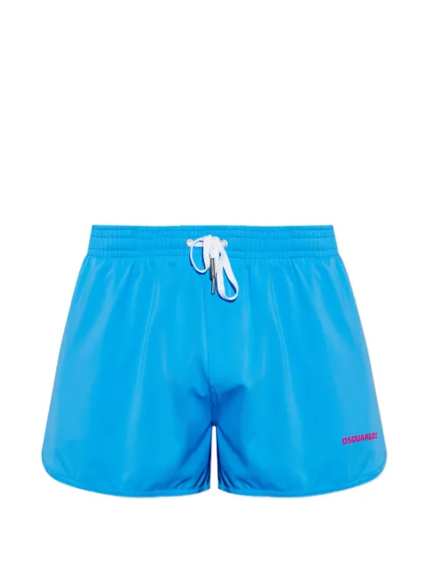 DSQUARED2 drawstring logo swimming shorts