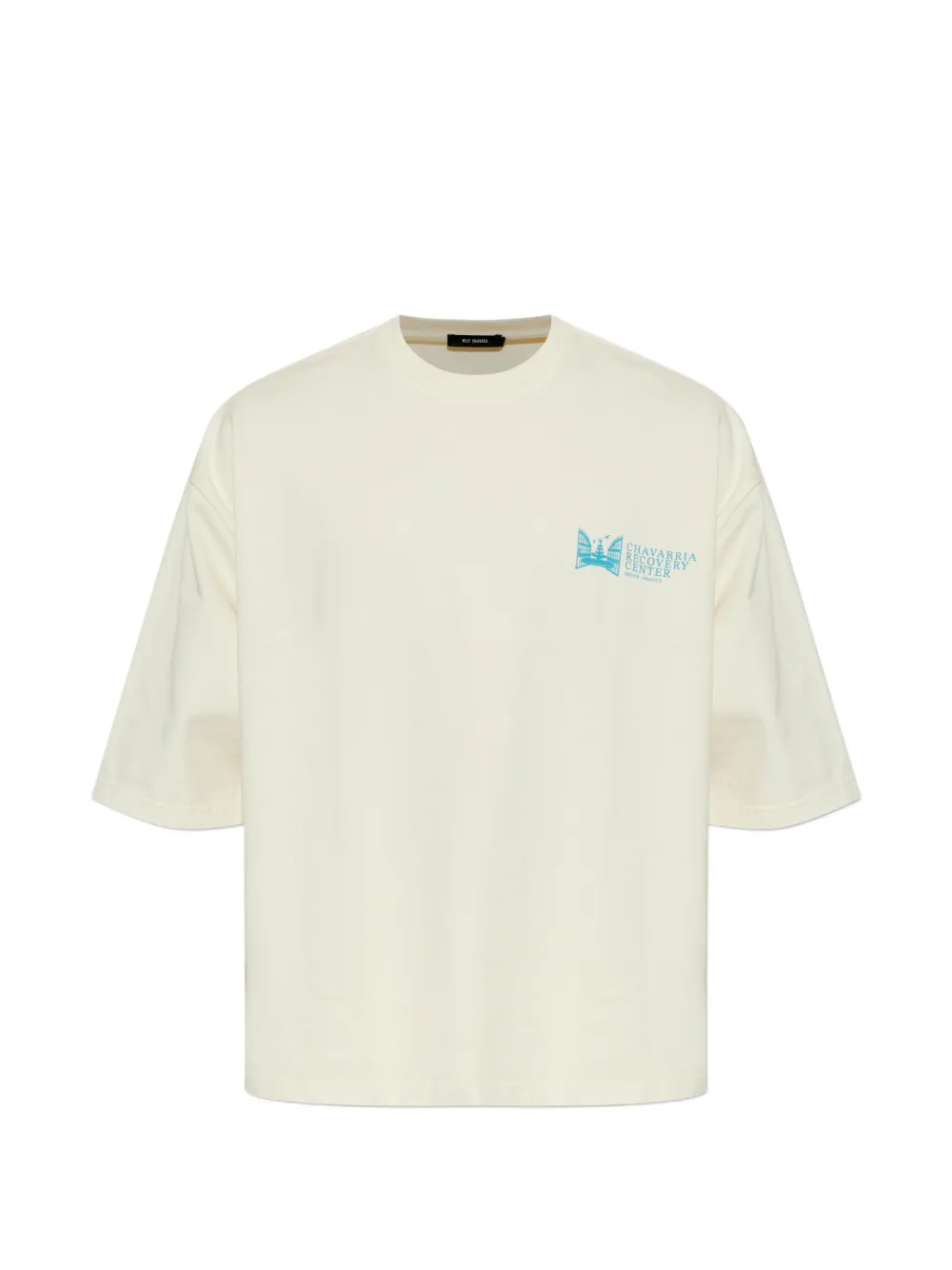 Willy Chavarria print T-shirt - Toni neutri