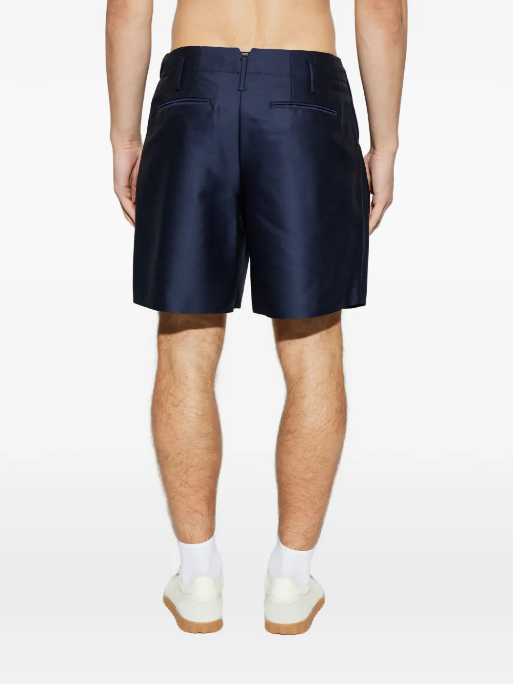 Kenzo Geplooide shorts Blauw