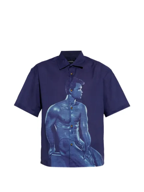 CARNE BOLLENTE men-print shirt