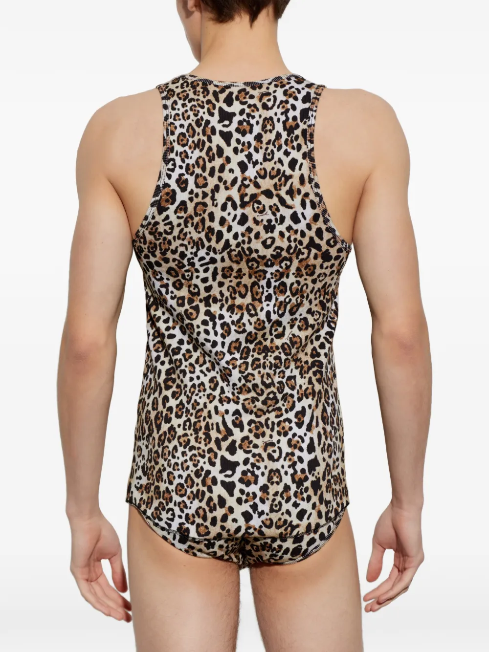 Leopard Print Vest