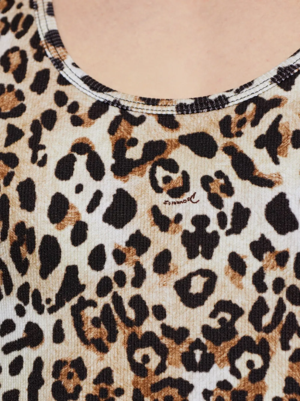 Leopard Print Vest