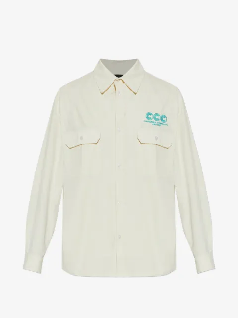 Willy Chavarria chest-pocket buttoned shirt