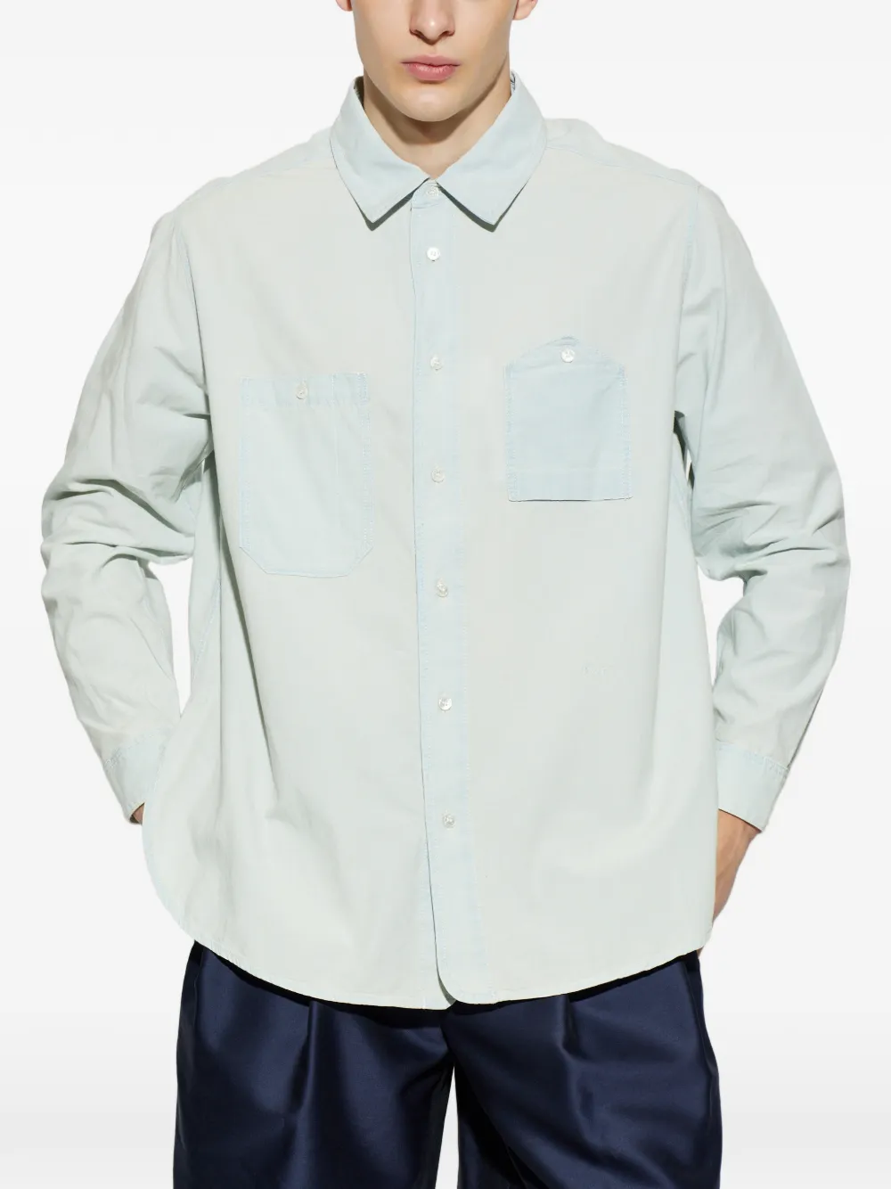  Kenzo Pocket Shirt - Blue 