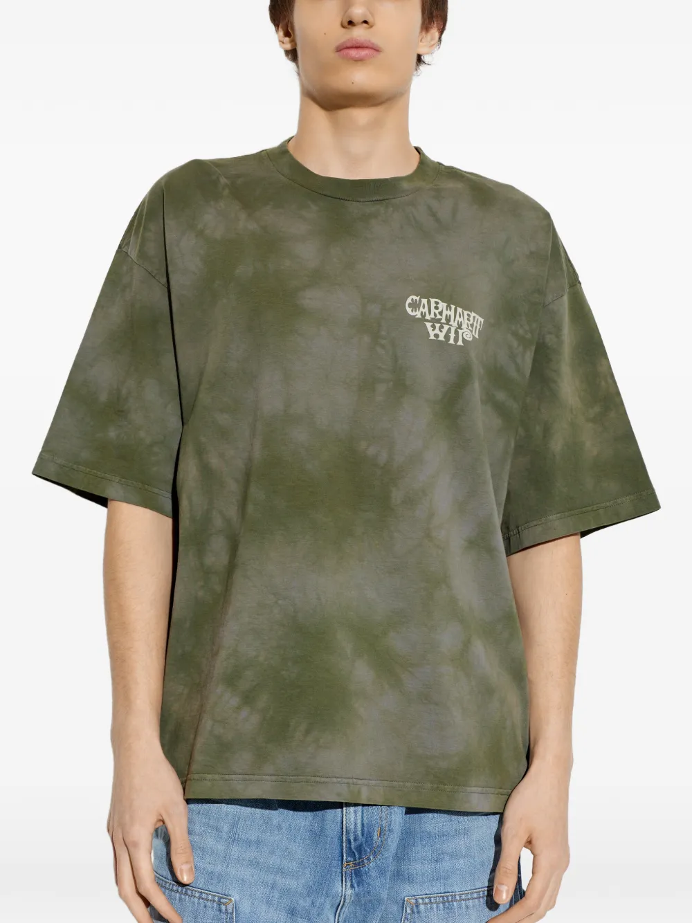 Carhartt WIP Radiate T-shirt Groen
