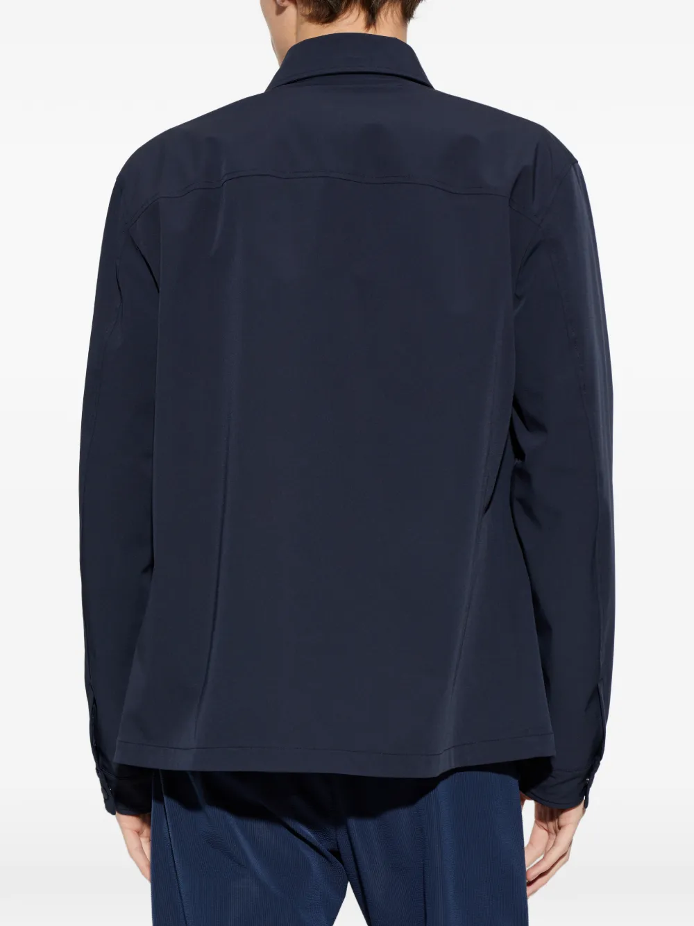 Paul & Shark Jack met borstzakken en applicatie Blauw