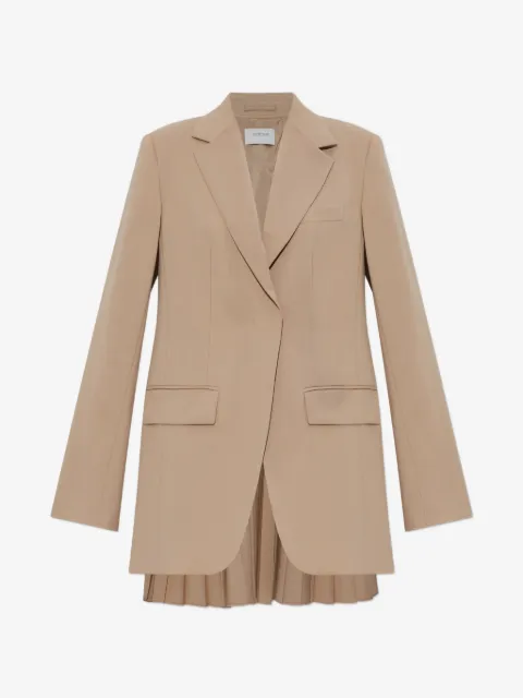 Sportmax Mela pleated-detail blazer