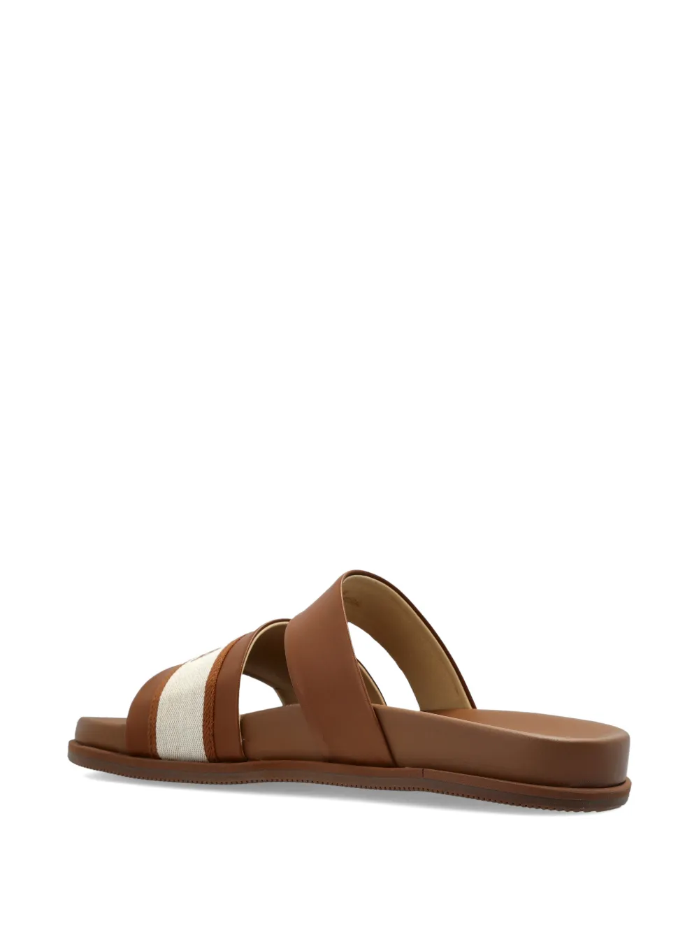 Furla logo stripe sandals Bruin