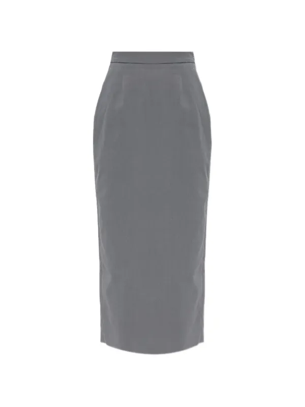 Willy Chavarria Pocket Skirt in Grey