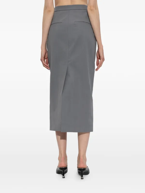 Willy Chavarria Pocket Skirt | Grey | FARFETCH