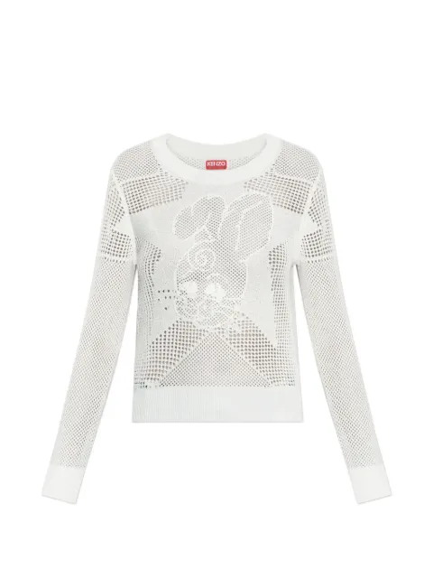 Kenzo rabbit crochet top