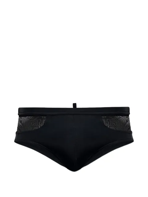 DSQUARED2 mesh panel swim briefs