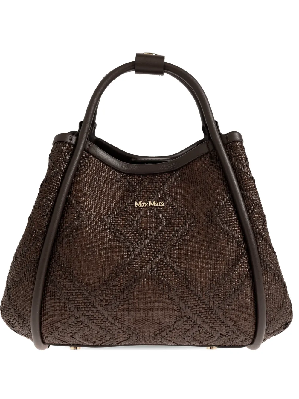 Max Mara Borsa tote Marine extra piccola - Marrone