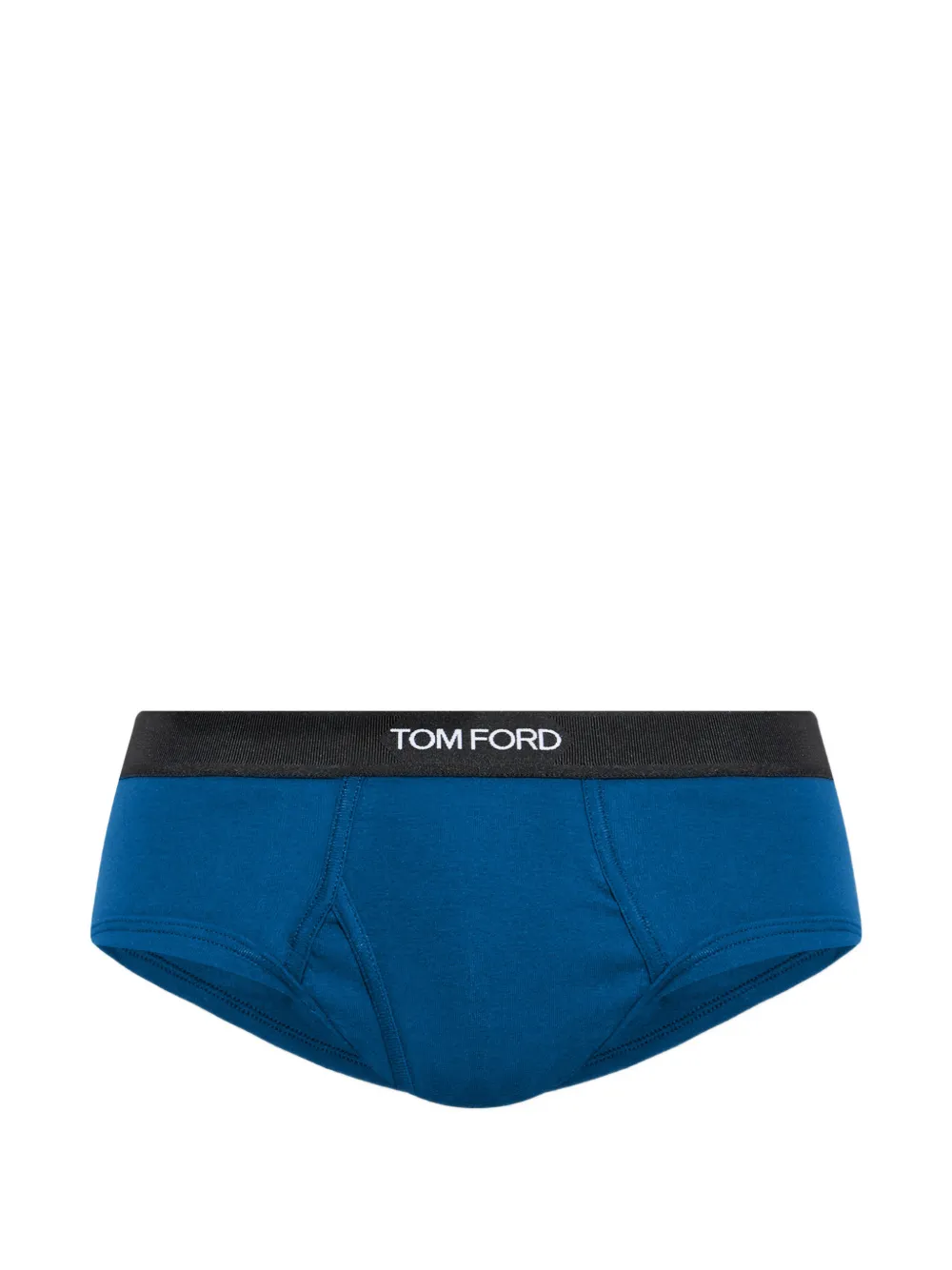 TOM FORD logo-waistband briefs - Blu