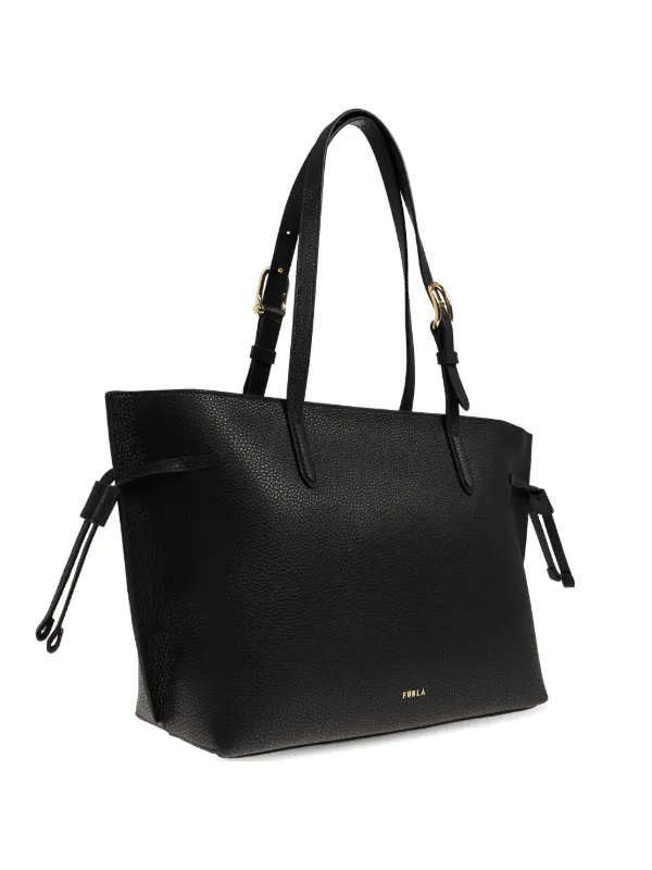 Furla Ava レザー ハンドバッグ L | ブラック | FARFETCH JP