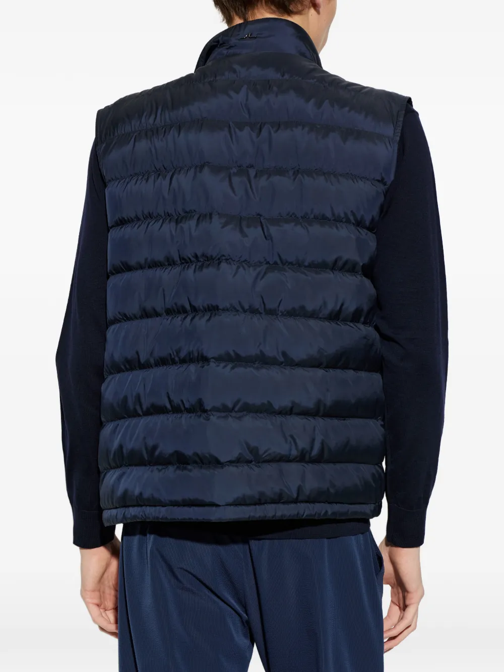 Paul & Shark Gewatteerd jack Blauw
