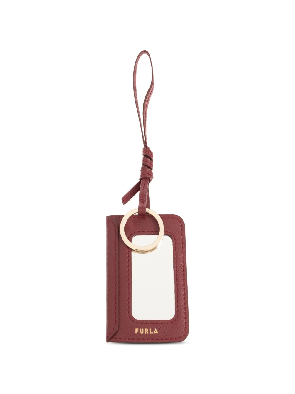 Furla Ring leren tas accessoire Rood