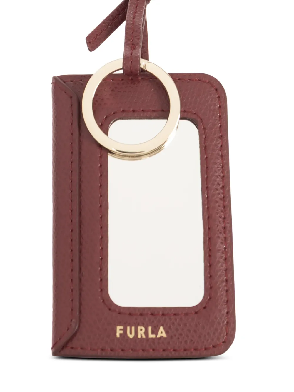Furla Ring leren tas accessoire Rood