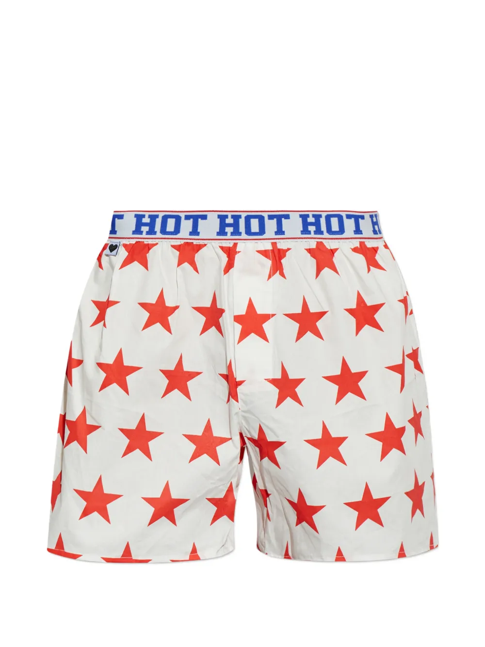 CARNE BOLLENTE star-print boxers - Bianco
