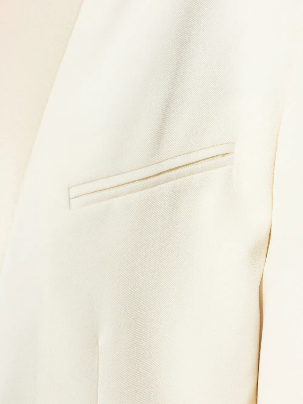 shawl lapel pocket blazer