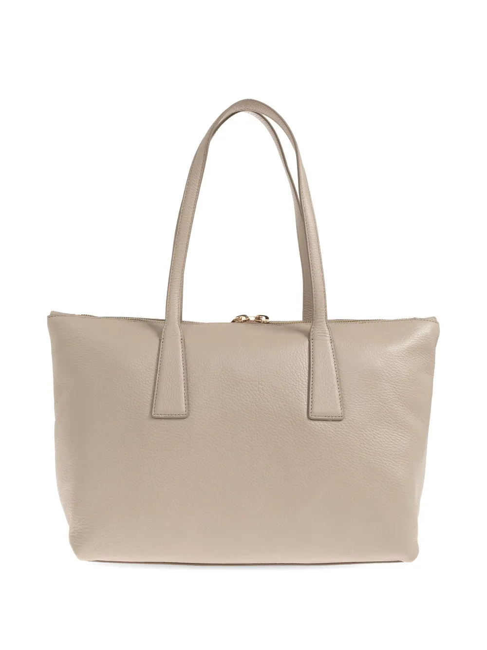 Furla Leren shopper Beige