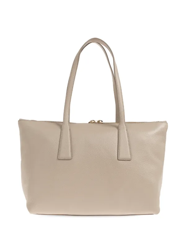 Furla Olivia レザー ハンドバッグ | ニュートラル | FARFETCH JP