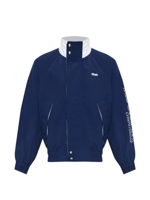 RHUDE logo-print track jacket