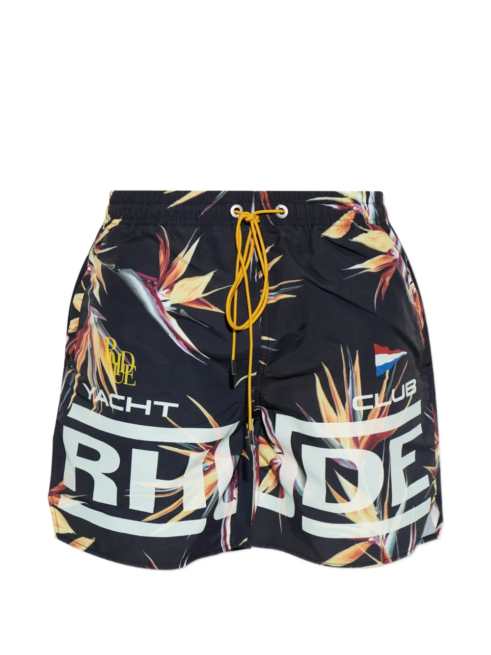 RHUDE drawstring swim shorts – Black