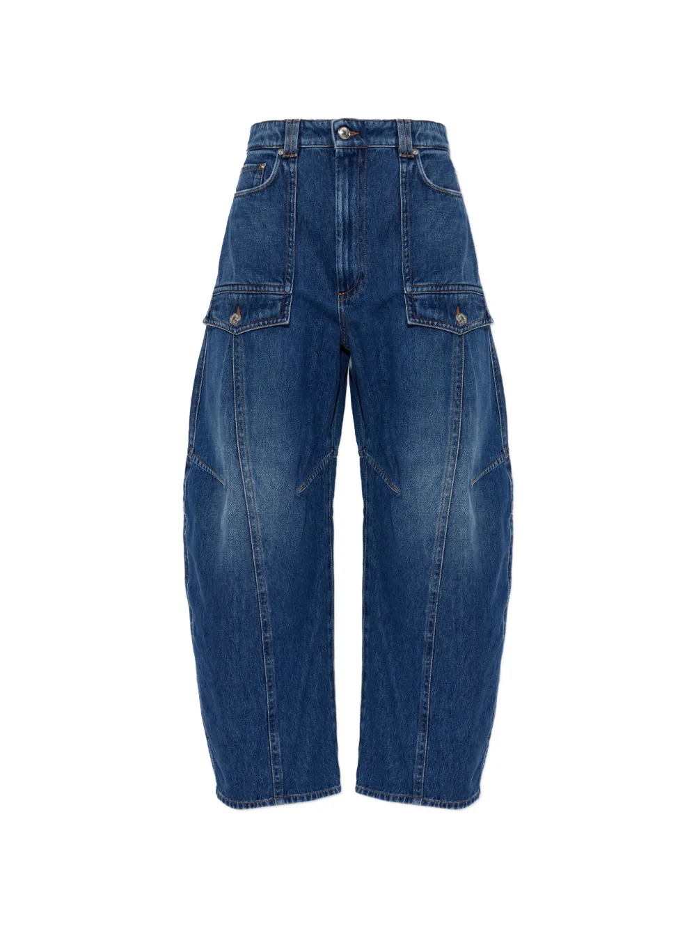 Sportmax Violino cargo-pocket jeans - Blu